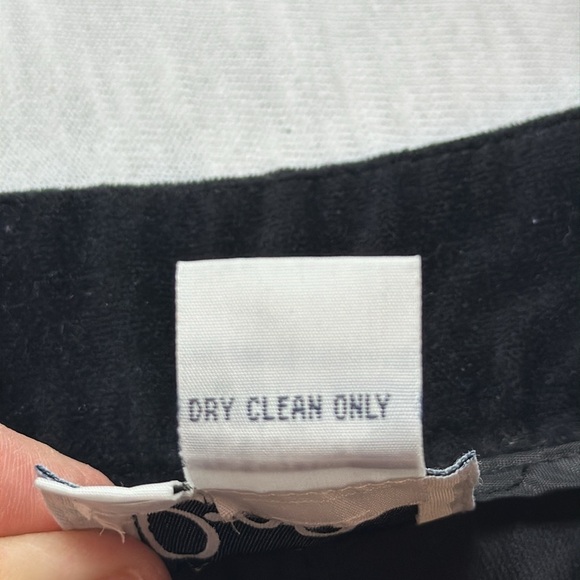 LILLY PULITZER Black Embroidered Hearts Stretch Velveteen Pants Women’s Size 6 - Picture 11 of 14